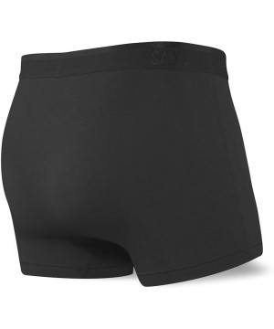 Briefs Underwear Men's Trunk Underwear - Platinum Men's Underwear - Trunk Briefs with Built-in Ballpark Pouch Support - Black...