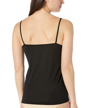 Camisoles & Tanks Women's Silk Camisole - Black - CM18OZ4QTXC