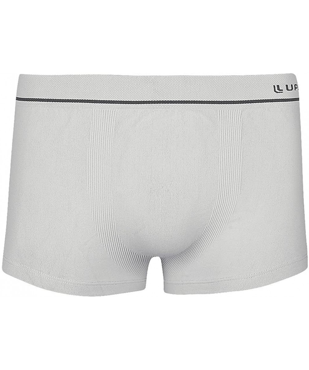 Trunks Men's Essential Microfiber Seamless Lo Rise Trunks - Gray - CG17YW3CA2T