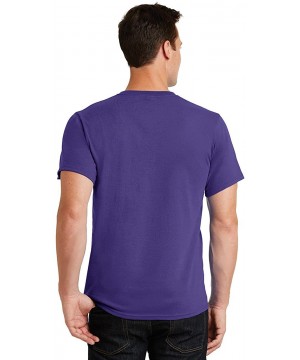 Boxers Men's Boxer Dog T-Shirt - Purple - CK18TZ0UQ62