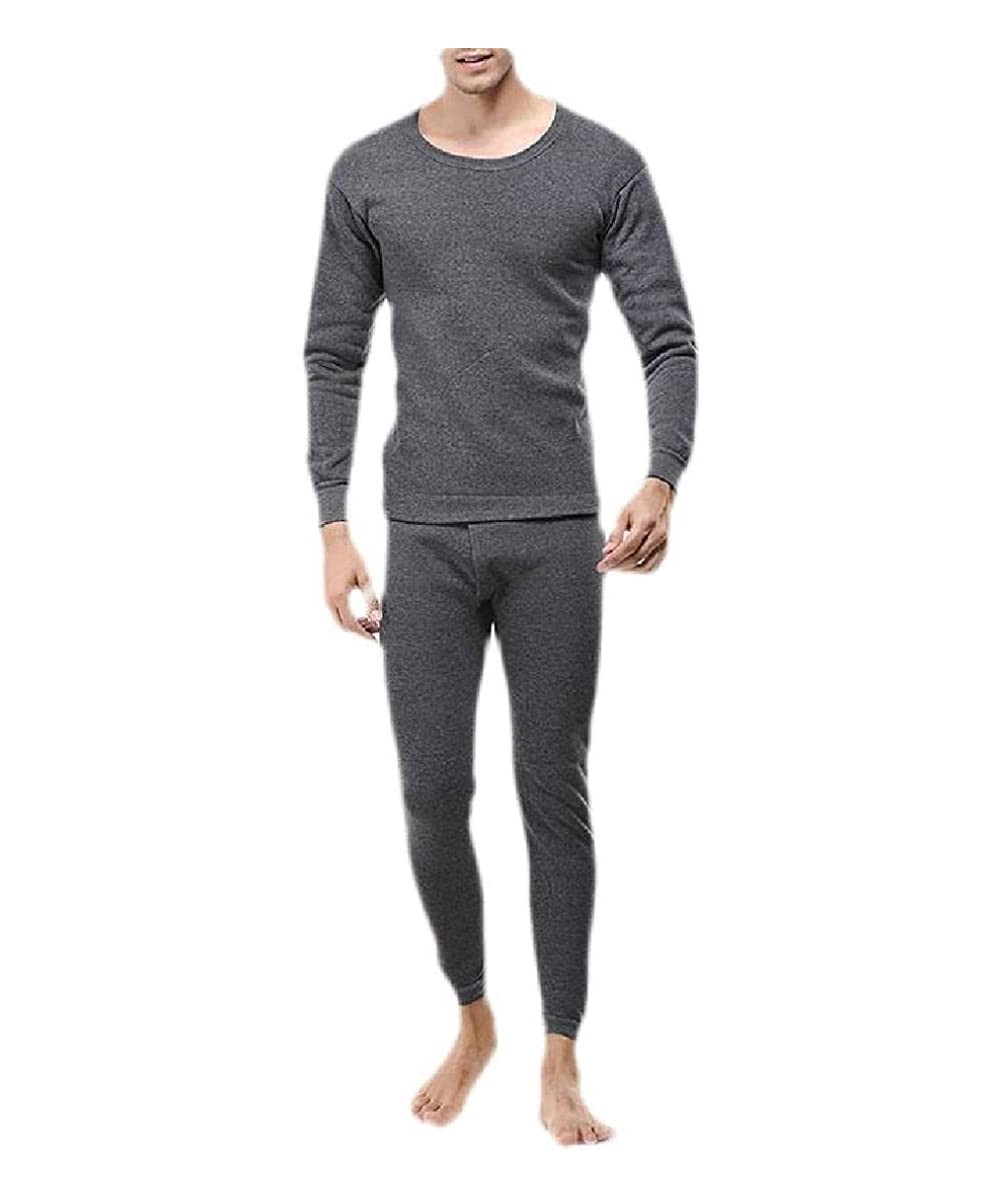 Thermal Underwear Thermal Underwear Underwear Set Slim Top and Bottom with Fleece Lined 2 US M - C3192AXI73A