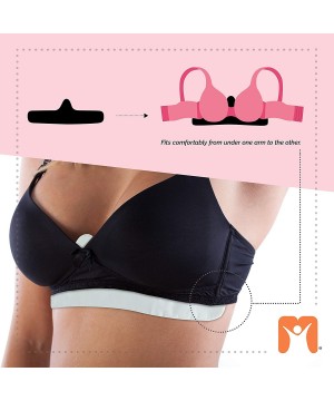 Bras 100% Cotton Bra Liner - Black/White/Beige - XXL (36" Length Thin 2" Band) - CO12JPQ7DKV