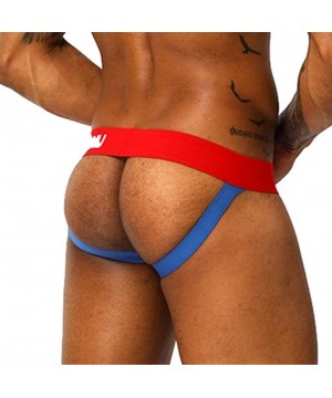 G-Strings & Thongs Mens Underwear- Men Underwear Men G String Thongs Sexy Gay Underwear Men Thong Underwear - Red - CO196HH45N3