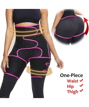 Shapewear Sweat Waist Trimmer for Women- Butt Thigh Waist Trimmer Sauna Effect - CQ19975QG8Z