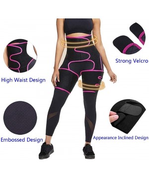 Shapewear Sweat Waist Trimmer for Women- Butt Thigh Waist Trimmer Sauna Effect - CQ19975QG8Z