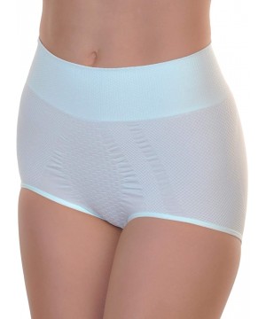 Shapewear Women's 6 Pack High Compression Waist Seamless Briefs - 6 Pack Pastel Assortment - C118RWNL8ZL