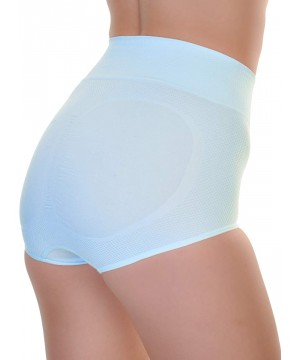 Shapewear Women's 6 Pack High Compression Waist Seamless Briefs - 6 Pack Pastel Assortment - C118RWNL8ZL