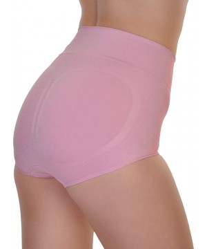 Shapewear Women's 6 Pack High Compression Waist Seamless Briefs - 6 Pack Pastel Assortment - C118RWNL8ZL