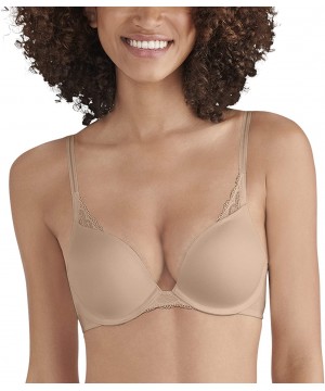 Bras Women's Sensational Push Up Bra 2175250 - Honey Beige Lace - C418M5AM5LR