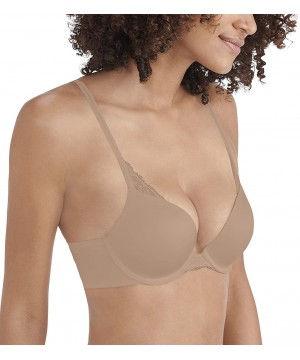 Bras Women's Sensational Push Up Bra 2175250 - Honey Beige Lace - C418M5AM5LR