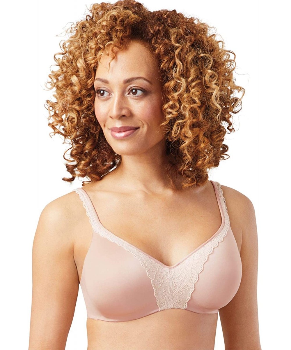 Bras Women's One Smooth U Post Surgery Comfort & Support Wirefree Bra - Nude Lace - C018WSUMT9L