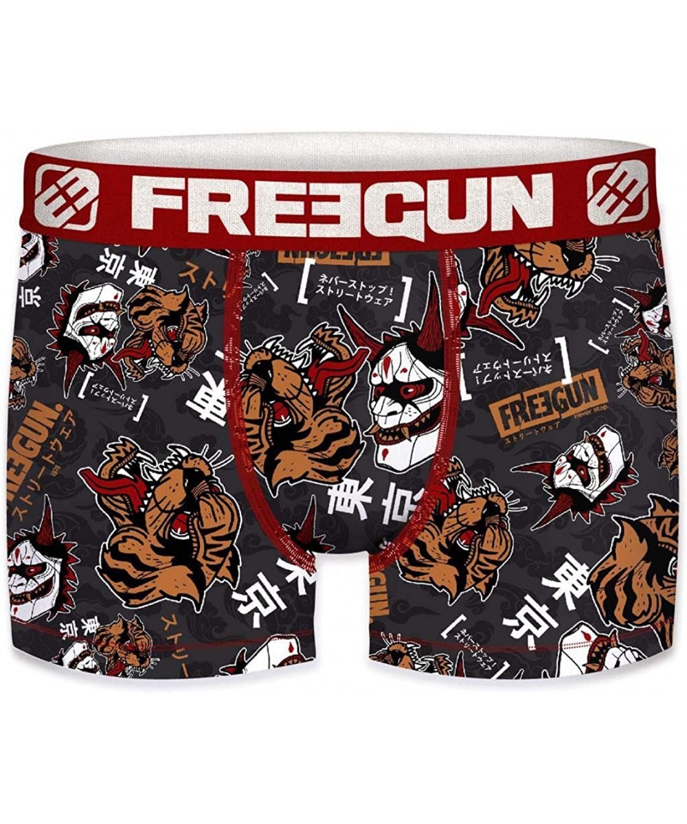 Boxer Briefs Men's Boxer Japan Collection - Yin - CC18ZDQH0G8