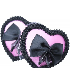 Accessories Reusable Shiny Bowknots Leopard Silicone Pasties Bra Sexy Breast for Women Ladies - Bowknots - CZ1925LUL7U