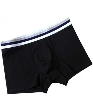 Boxer Briefs Mens Casual Comfort Soft Bulge Pouch Underwear Boxer Brief - 13 - CD19E5XG2SZ