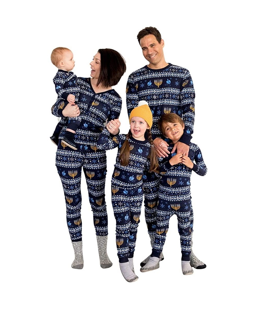 Sleep Sets Matching Family Pajamas Set Christmas Mens Womens Kids Infant Sleepwear - A13 Womens - CM18ASLSD7D