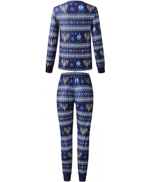 Sleep Sets Matching Family Pajamas Set Christmas Mens Womens Kids Infant Sleepwear - A13 Womens - CM18ASLSD7D