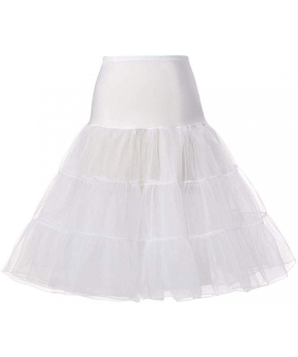 Slips Rock Ball Ballet Skirts Underskirt- Fashion Lady Women Petticoat Support - CA193ZZU2ZC