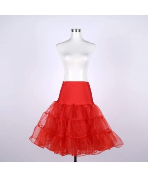 Slips Rock Ball Ballet Skirts Underskirt- Fashion Lady Women Petticoat Support - CA193ZZU2ZC