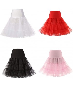 Slips Rock Ball Ballet Skirts Underskirt- Fashion Lady Women Petticoat Support - CA193ZZU2ZC