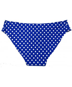 Panties Women 6 Pack Polka Dot Print Laser Cut No Show Panties (L- Style C) - CB12FCJ0DTD