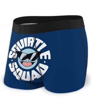 Boxer Briefs Men's Term-INATOR Boxer Briefs- Breathable Underwear No Ride-up Sport Under-wear - Squirtle Squad3 - CE19CCZWQZL