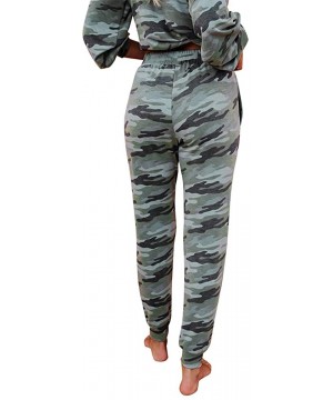 Sets Women's Casual 2 Piece Outfits Tie Dye Pajama Set Long Sleeve Top + Jogger Pants Trousers Sleepwear with Pockets - F-cam...