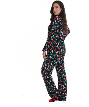 Sleep Sets Matching Christmas Pajamas for Family and Couples - Christmas Lights - Womens - CL18E8K5ZAU