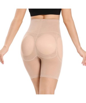 Shapewear Butt Lifter Hip Enhancer Padded Panties for Women Seamless Control Panties Underwear - Beige-1 - CZ19COADWYZ