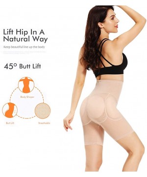 Shapewear Butt Lifter Hip Enhancer Padded Panties for Women Seamless Control Panties Underwear - Beige-1 - CZ19COADWYZ