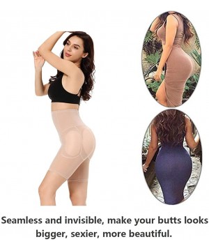 Shapewear Butt Lifter Hip Enhancer Padded Panties for Women Seamless Control Panties Underwear - Beige-1 - CZ19COADWYZ