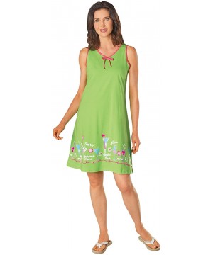 Nightgowns & Sleepshirts Aloha Lounger - Lime - C7182EI5YET