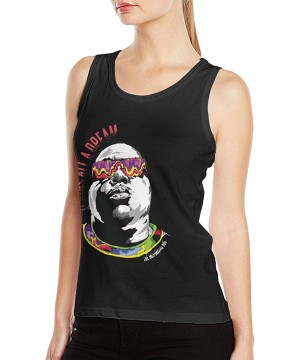 Camisoles & Tanks Biggie Smalls The Notorious B.I.G. Woman Sexy Undershirts Comfortable Cool Vest Tshirts Black - Black - CN1...