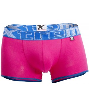 Boxer Briefs Mens Underwear Boxer Briefs Trunks - Fuchsia_style_91027 - CW18MHDN0CE