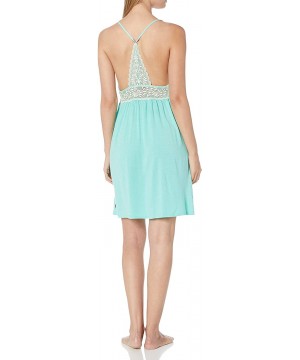 Baby Dolls & Chemises Women's Tile Lily Chemise - Spearmint - C8129T5DMML