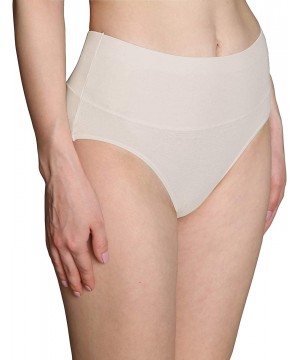 Panties Womens High Waisted Underwear Cotton Panties Regular & Plus Size Multipack - Neutral Assorted - CS18UXCUKMX