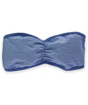 Bras Womens Stretch Striped Bandeau Bra - Luna - CV11R1FPOGJ