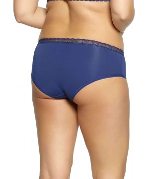 Panties Women's Gorgeous Hipster Underwear - Blue Print - C412O0G7V58