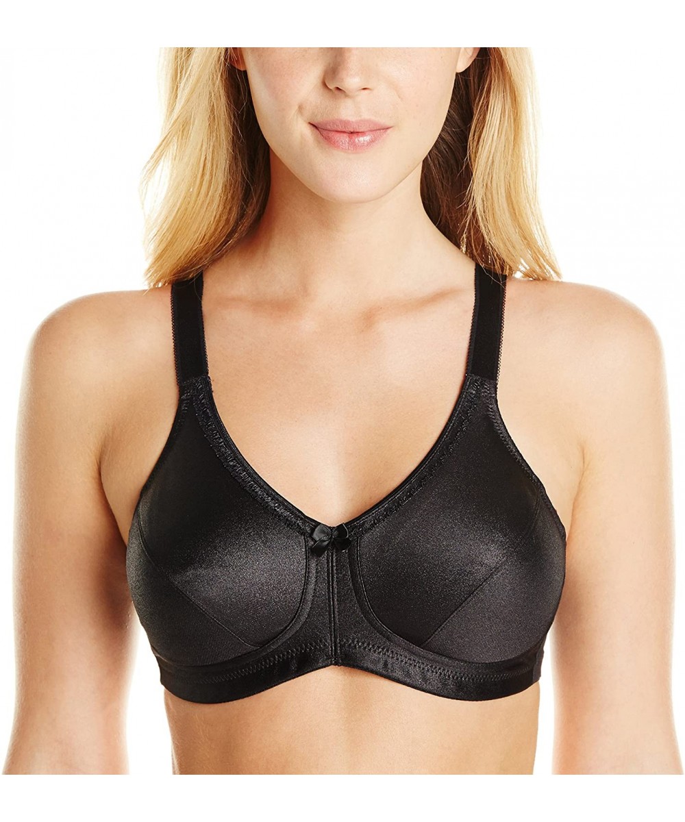 Bras Women's Rita Wire-Free with Coolmaxa Pockets Bra - Black - CR114SZK2UN