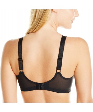 Bras Women's Rita Wire-Free with Coolmaxa Pockets Bra - Black - CR114SZK2UN