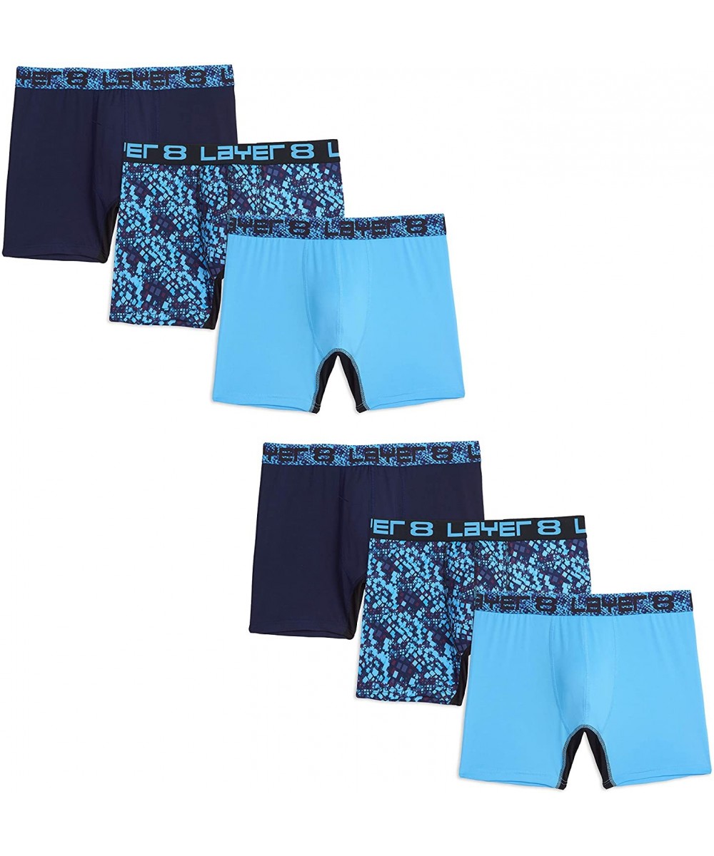 Boxer Briefs Men's 6-Pack Performance Boxer Briefs - Multicolor 1 - CT18WLCH6A4