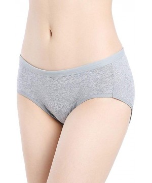 Panties Women Comfort Cotton Stretch Hipster Panty - 4 Colors - C4185L634LK