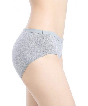 Panties Women Comfort Cotton Stretch Hipster Panty - 4 Colors - C4185L634LK