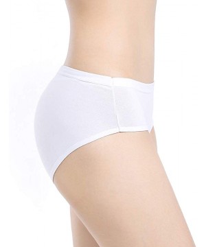 Panties Women Comfort Cotton Stretch Hipster Panty - 4 Colors - C4185L634LK