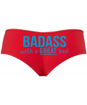 Panties Badass with A Great Ass Nice Booty Rude Flirty Boyshort - Sky Blue - CP18SO0SAYD