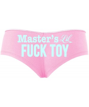 Panties Masters Little Fuck Toy Piece of Ass Baby Pink Slutty Panties - Baby Blue - CH195DWOU05