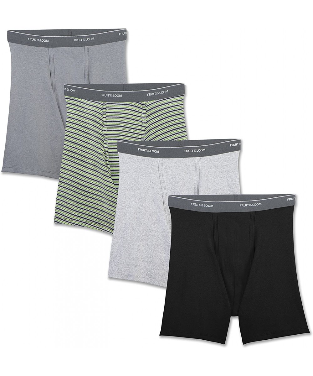 Boxer Briefs Men's Support Pouch Boxer Brief - Assorted - CQ18EY0C8SM