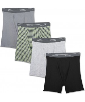 Boxer Briefs Men's Support Pouch Boxer Brief - Assorted - CQ18EY0C8SM