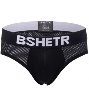 Briefs Men's Underwear- Thin Boxers Light Men Shorts Briefs Musical Note Type - Black-e - C0192U9IG8M