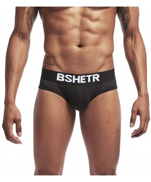 Briefs Men's Underwear- Thin Boxers Light Men Shorts Briefs Musical Note Type - Black-e - C0192U9IG8M