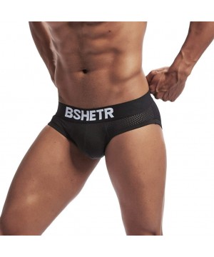 Briefs Men's Underwear- Thin Boxers Light Men Shorts Briefs Musical Note Type - Black-e - C0192U9IG8M